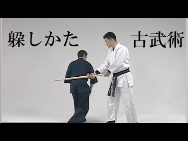 Japanese martial arts Ninja avoidance move