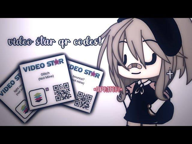 → ꒰ Video Star Qr Codes! ꒱ --  *UPDATED!* || ︶︶꒷︶꒷꒦・ﾟ.