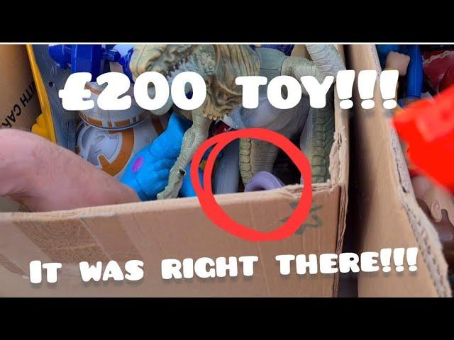 I completely MISSED THIS £200 TOY at the BOOT SALE #ebay #ebayseller #ebayreseller