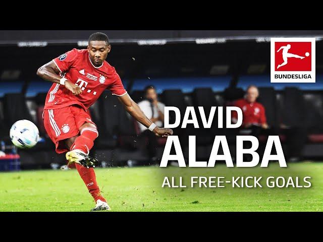 David Alaba - All Free-Kick Goals Ever