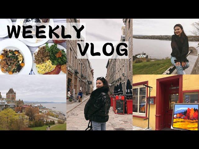 WEEKLY VLOG#11 魁北克，蒙特利尔，爱德华王子岛自驾游！和妈妈一起吃喝玩乐！夏天的加拿大东部太美啦