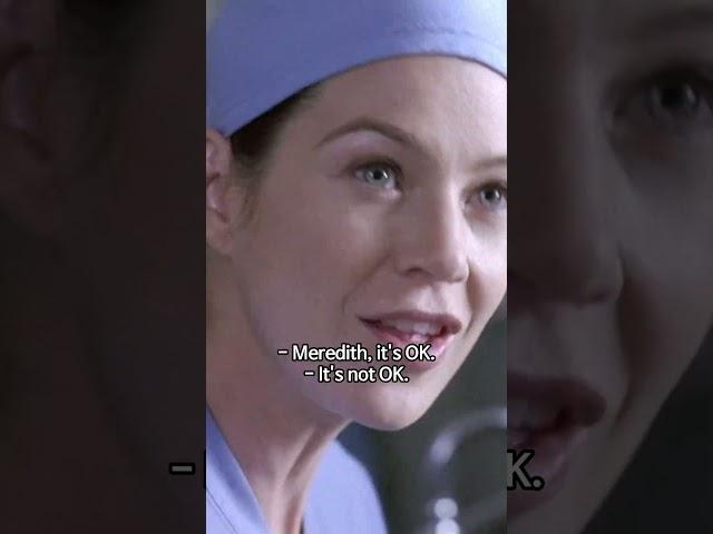 "You're not going in there." - Grey's anatomy (Season 02 Episode 03)  #tvseries