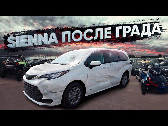 Toyota Sienna! Забираем АВТО с Таможни. Тойота Сиенна, Chevrolet Equinox, Civic и Квадроциклы на СВХ