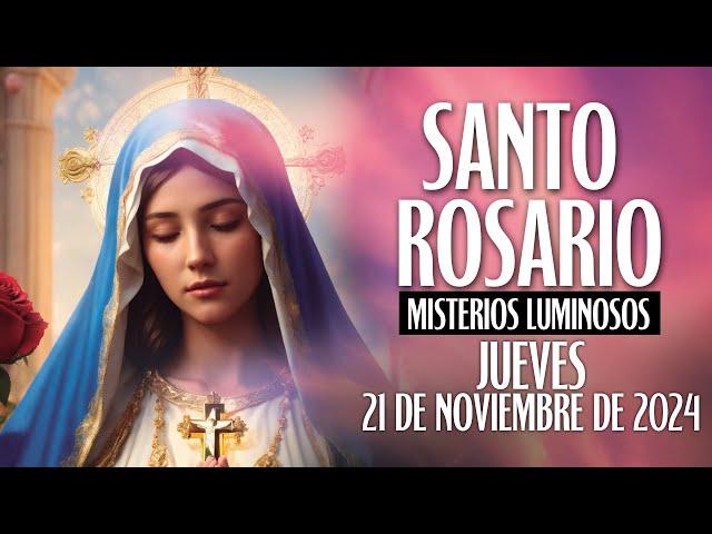 Santo Rosario Corto de hoy Jueves 21 de Noviembre, Misterios Luminosos #Rosario #SantoRosario