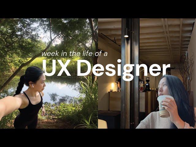 A week in the life of a UX Designer in Singapore 9-6  | UPDF Review | running ‍️ | cafe hopping