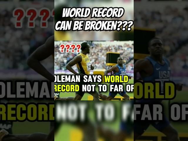 The world record can be broken, but no one has done it yet!! #sports #athlete #track #youtubeshorts