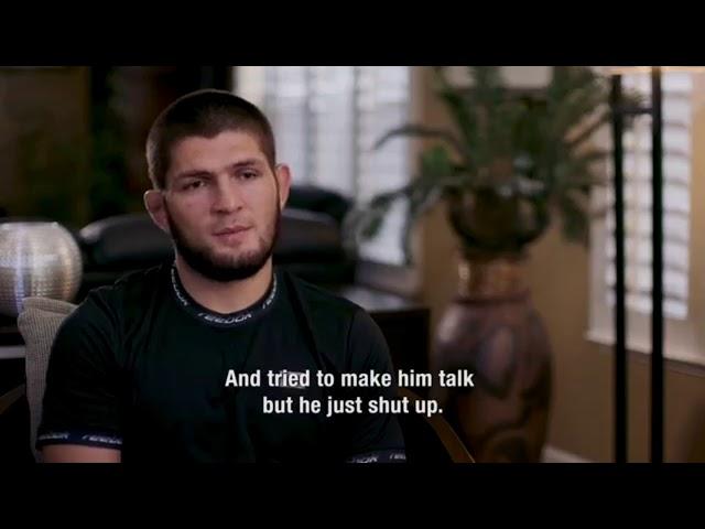 Khabib Let's Talk Now. mcgregor it's only business. (Clear Audio)