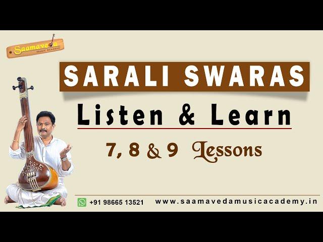 Carnatic Music Classes For Begners - Sarali Swaras