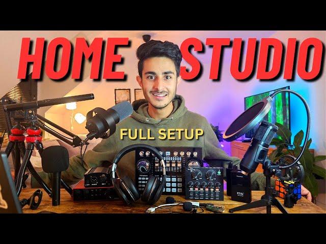 Best Low Budget Home Studio For Beginners | Full Setup