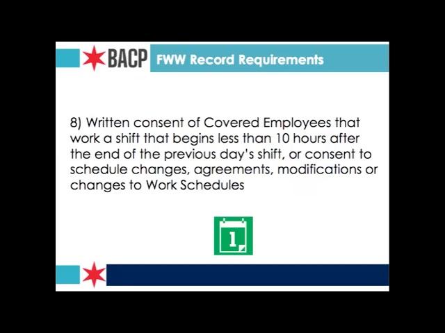 BACP Webinar: Labor Standards Records Requirements and Other Employer Obligations