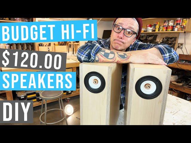 Budget Hi-Fi Speaker | DIY | Full Range speakers for under $120.00 | Sounderlink/Aiyima