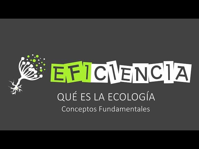 ¿Qué es la ECOLOGÍA? Definición de ecología, ecosistema, biotopo, biocenosis, hábitat...