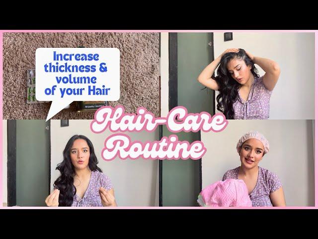 3 Simple Tips To Get Longer & Thicker Hair | Hair Oiling Routine #haircare #viral #cabincrew