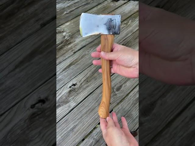 Keen Kutter hatchet with custom leather sheath . #shorts