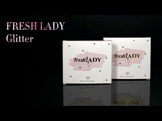 Fresh Lady glitter Color conatct lenses wholesale