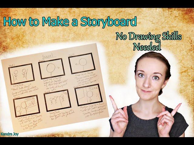 How to Make a Storyboard (even if you can't draw) | Storyboarding for Film & Video | 4 Simple Steps