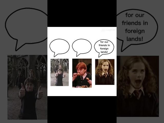waffles | #harrypotter #hogwarts #ronweasley #hermionegranger #povedits #funny #meme