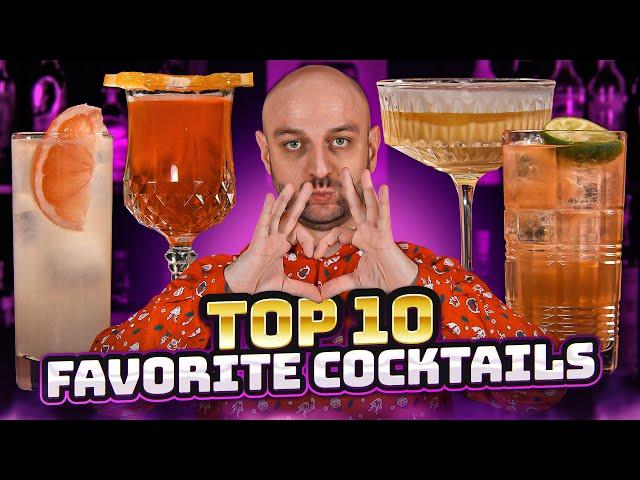 TOP 10 BEST COCKTAILS  according to Dr. Cork