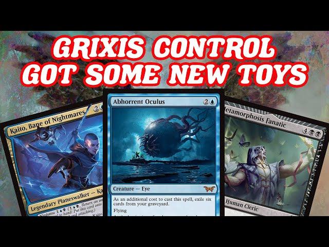 GRIXIS CONTROL GOT SOME NEW TOYS! Legacy control with Kaito and Abhorrent Oculus MTG