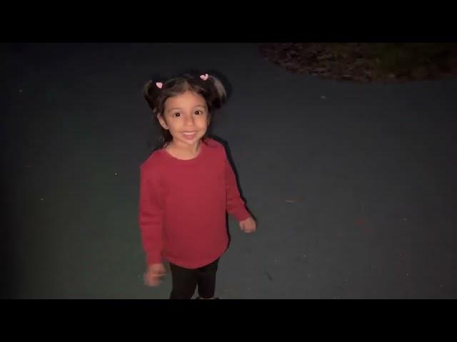 Samaira playing in park QLD