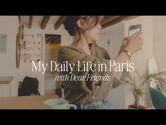  Paris Vlog 음악과 친구들, 일상 속 소중한 순간들을 꾹꾹 담은 파리 일상 브이로그