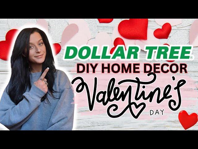 Gorgeous DIY Dollar Tree VALENTINE'S DAY Home Decor (NEW)