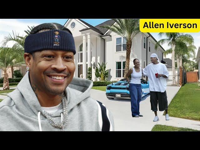 Allen Iverson`s Forgotten Story, Ex-wife, 5 Kids, Age, Height, House Tour, Lifestyle And Net Worth