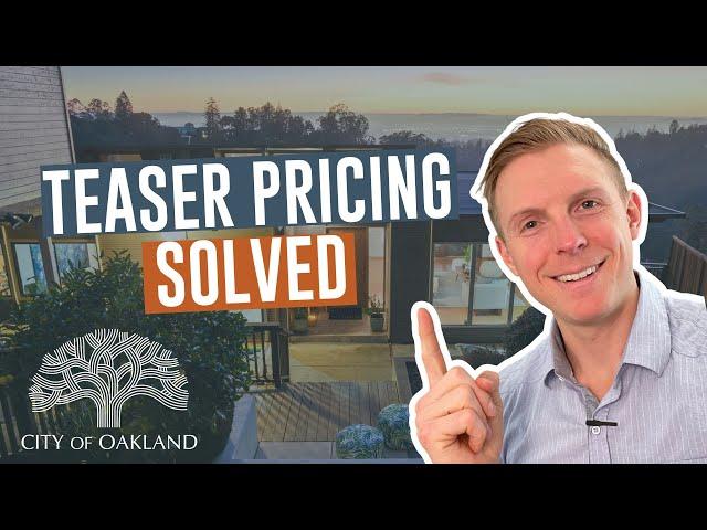 Oakland Montclair Teaser Pricing Solved | Oakland Real Estate Market