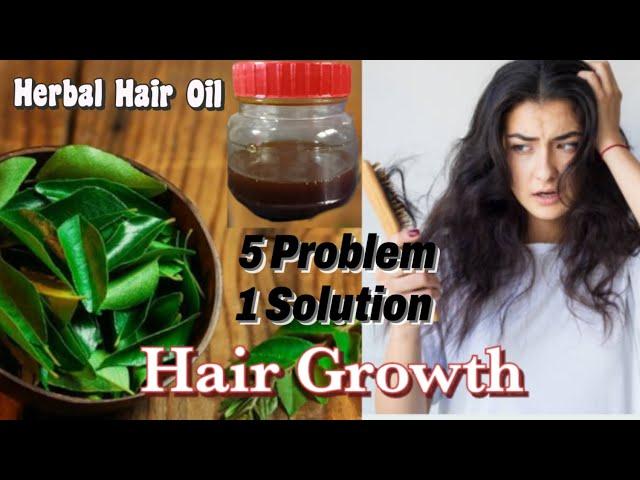 Homemade Curry Leaves Hair Oil | Prevents Hair Loss, Dandruff | No Cost Hair Oil