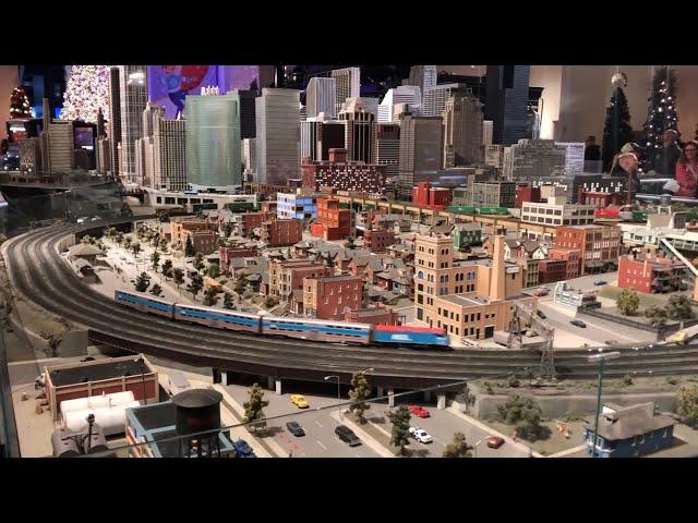 Train Layout at the Museum of Science and Industry in Chicago