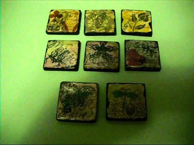 #mixedmedia  #art  Tiles