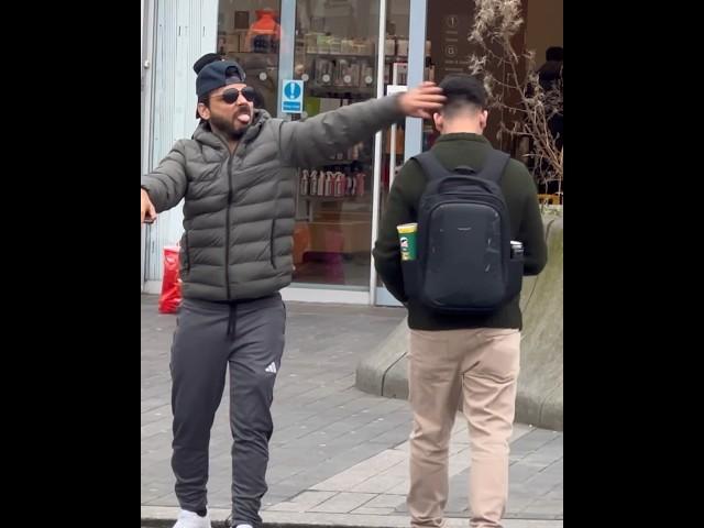 Blind man can’t see