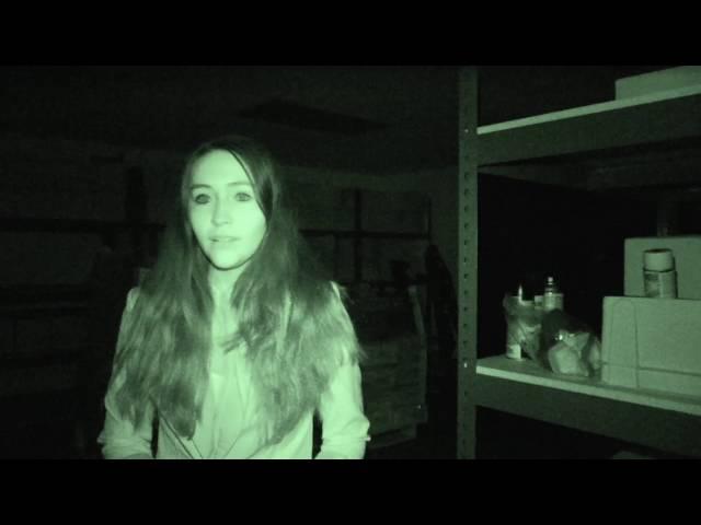 News Reporter scared during Paranormal Investigation