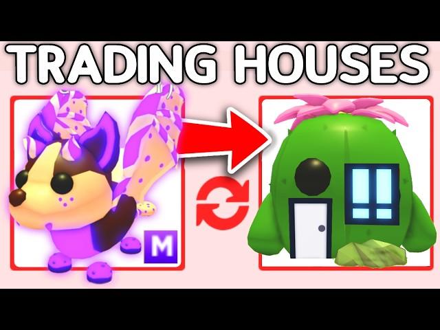 How To TRADE HOUSES In Adopt Me