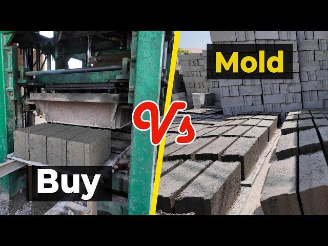 Buying blocks vs making your own blocks! Which is CHEAPER?