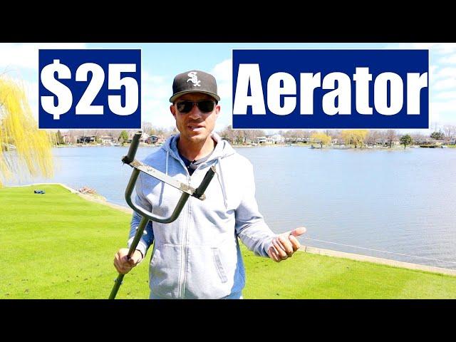 The Cheapest Way to AERATE YOUR LAWN