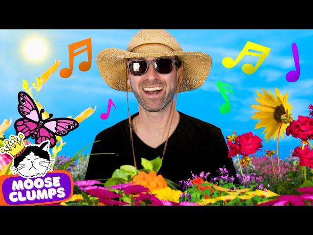  Garden Song | Learn Flowers and Gardening with Mooseclumps | Educational Songs for Kids