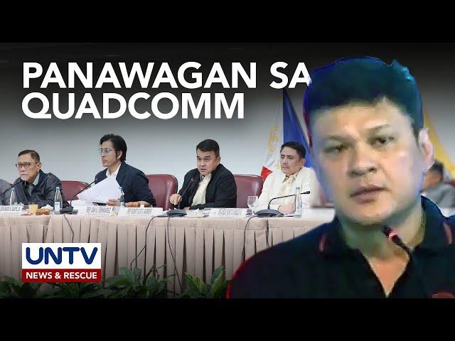 Tunay at patas na imbestigasyon, panawagan ni Cong. Duterte sa QuadComm