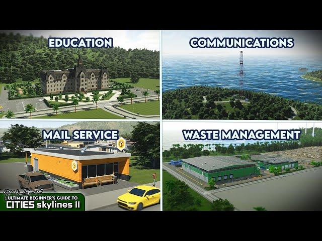 How to Manage and Expand City Services in Cities Skylines 2  | UBG #4