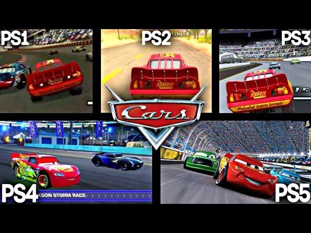 CARS PS1 VS PS2 VS PS3 VS PS4 VS PS5