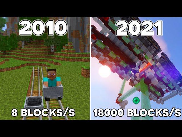 Minecrafts Evolution of Transportation...