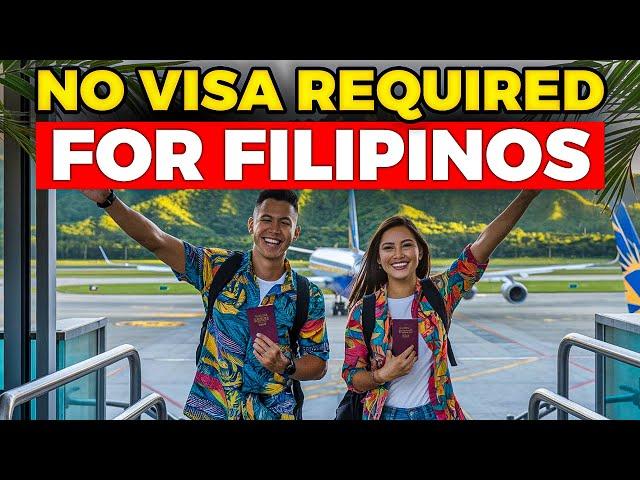 10 Countries Where Filipinos Can Visit Without a Visa in 2024!