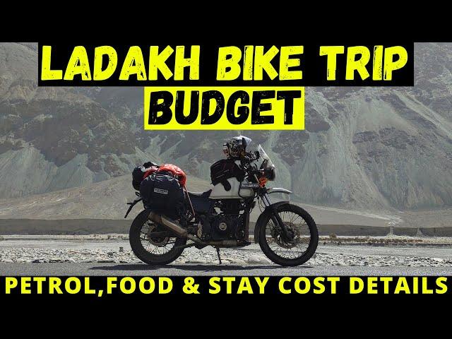 My Ladakh bike trip cost | Leh Ladakh bike trip expenses | Leh Ladakh tour budget with full details