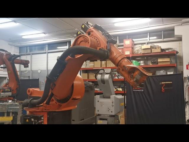 Kuka Robot KR30-2 full speed test at Eurobots