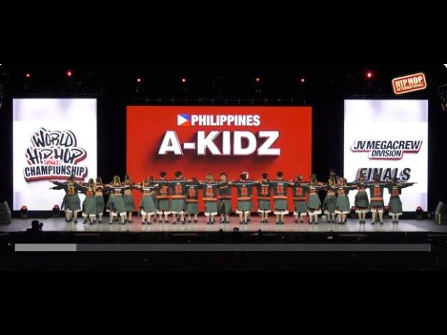 A-Kidz - Philippines  | Bronze Medalist JV MegaCrew Division | 2024 World Hip Hop Dance Championship