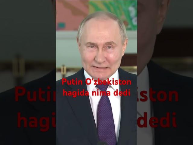 Putin O'zbekiston haqida nima dedi🫂