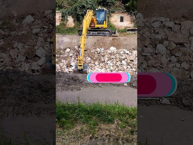 Komatsu escavatore sistema fiumi, video di YouTube #vlog #komatsu #youtube