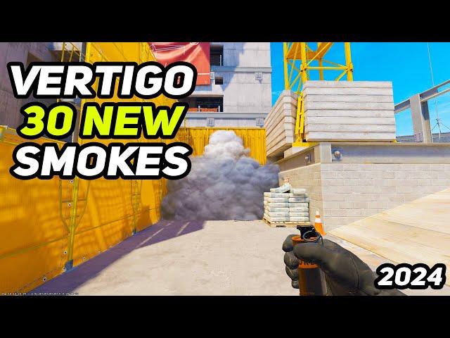 CS2 Vertigo - Top 30 New Smokes You Don't Know In 2024