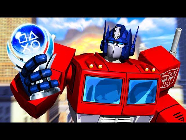 I Platinum'd The DELISTED Transformers Devastation Game!