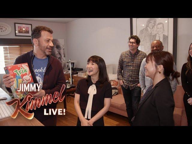Marie Kondo Helps Jimmy Kimmel Tidy Up